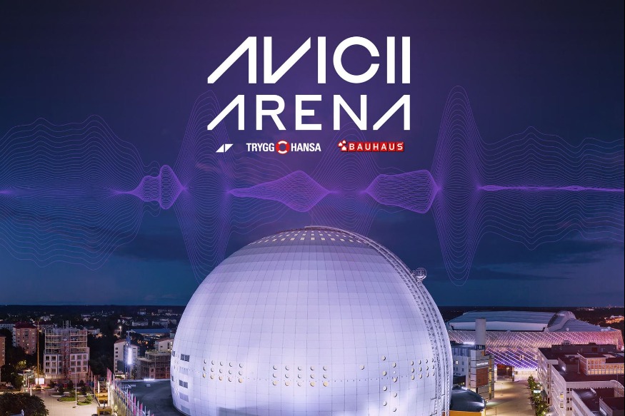L'énorme salle Ericsson Globe de Stockholm devient l'Avicii Arena.